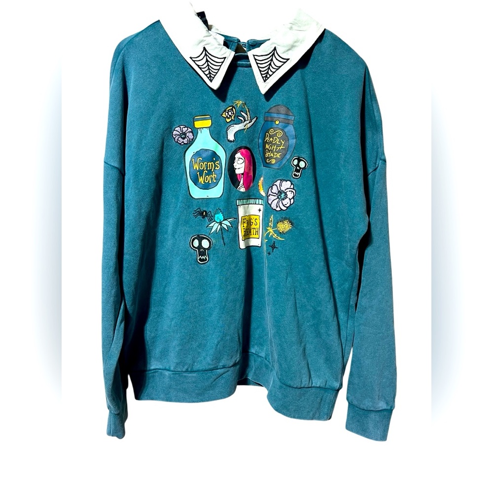 Disney Her Universe Nightmare Before Christmas Sally Sweater